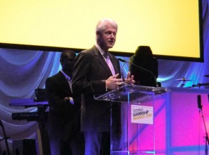 President Bill Clinton speaking at New Look Foundation Event