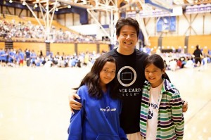 BCCF beneficiaries at Kobe Bryant's Basketball Academy in Santa Barbara, California