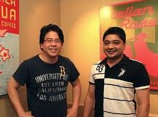 Photo in Manila, Philippines with Black Card Circle Foundation supporter & friend Syed M. Ruhani Rabin